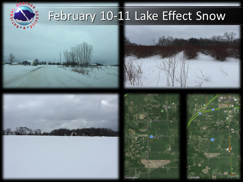 Snow Storm Summary for February 911, 2016